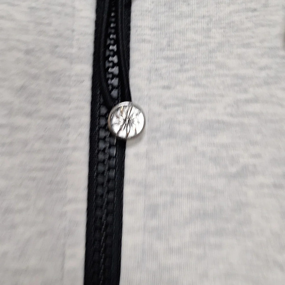 Athleta Heather Gray Gorpcore Sentry Anorak Full Zip Athleisure Hoodie Jacket *S - Picture 5 of 14